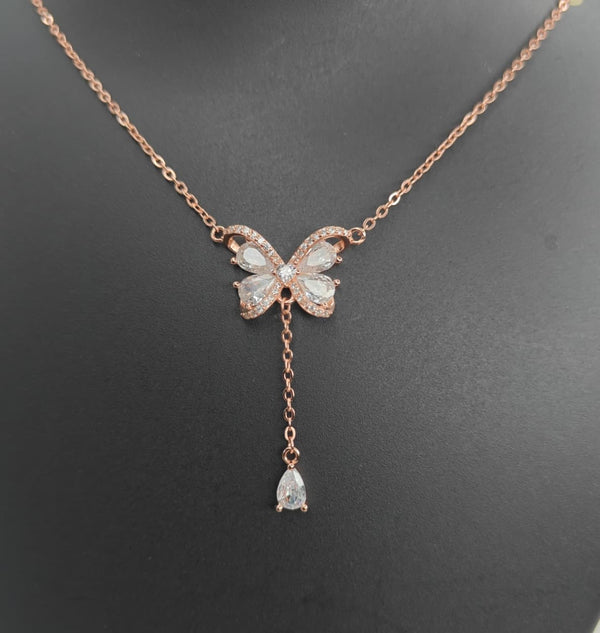 Butterfly Charm 925 Silver Pendant