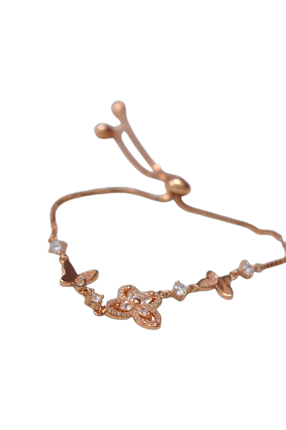 Butterfly Bloom Adjustable Bracelet
