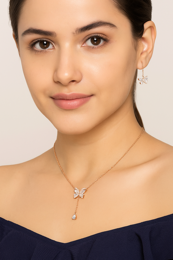 Butterfly Charm 925 Silver Pendant