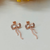 Sweet Ribbon Dangle Earrings